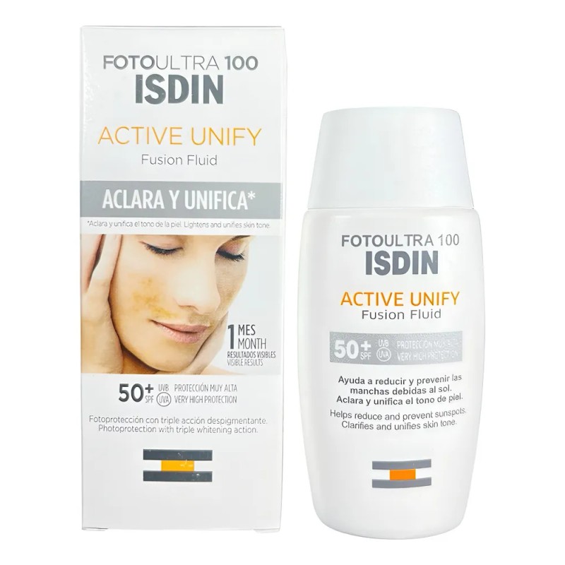 Protector Solar Isdin Fotoultra 100 Active Unify Spf 50+ 50