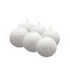 DARO DEKO Christmas Baubles with Snow Diameter 7 cm –