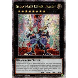 Galaxy-Eyes Cipher Dragon - MP24-EN044 - Quarter Century Secret Rare - 1st Edition