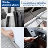 QINBINENG 4140 Pry Tool Pry Bar Trim Removal Tool Pocket