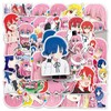Bocchi The Rock Stickers Pack of 50 Waterproof Cute Anime
