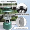SUNJIKA Brass Filler Cap Lantern Replacement – Compatible with Coleman