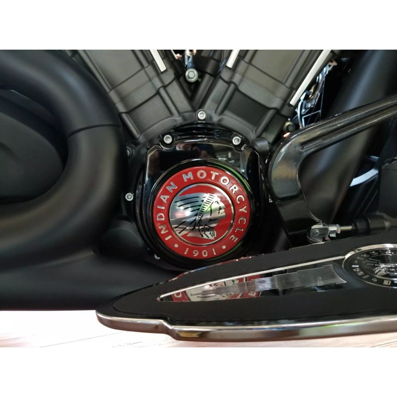 INDIAN CHALLENGER MOTORCYCLE CAM COVER DECAL SET