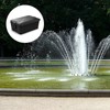 HERKINDNESS Waterproof Cable Box, Black Outdoor Power Box, 32 x
