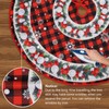 Hianjoo Christmas Tree Skirt 36 Inch, Xmas Tree Base Cover