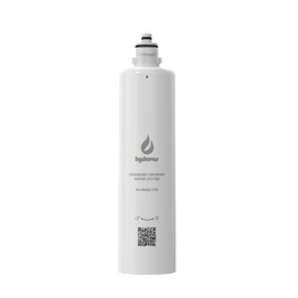HYDROVOS Standard Under Sink Replacement Water Filter, IAPMO Certified Reduces Microplastics, Cysts, Sediment, Chlorine, Improves Taste & Odor, 2 GPM Fast Flow, Fits DWSP/DWSS Water Filter Systems