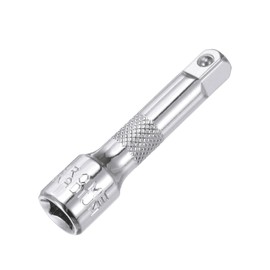 sourcing map 1/4 Inch (F) to 1/4 Inch (M) 2" Drive Ratchet Socket Adapter Extension Bar