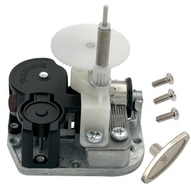 Pursuestar Amazing Grace Wind Up Music Box with Top Flexible Rotating Shaft & Stop Function, Yunsheng Musical Mechanism Movement for DIY Music Boxes Ballerina Jewelry Box