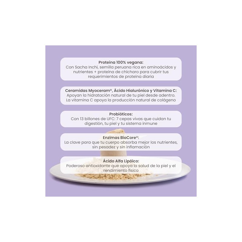 Matter Smart Nutrients Total Beauty Sacha Inchi Proteína Vegana Probióticos