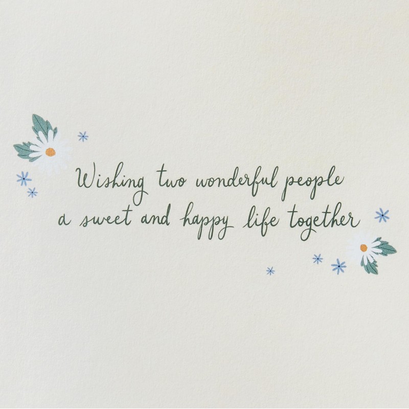 Papyrus Wedding Card (Two Wonderful People)