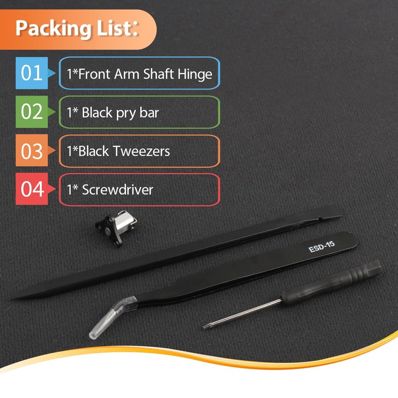 Front Arm Axis Replacement for DJI mini 4 pro/Mini 3