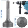 Rotary Hammer Drill SDS Plus Ground Rod Driver, 10mm Hammer