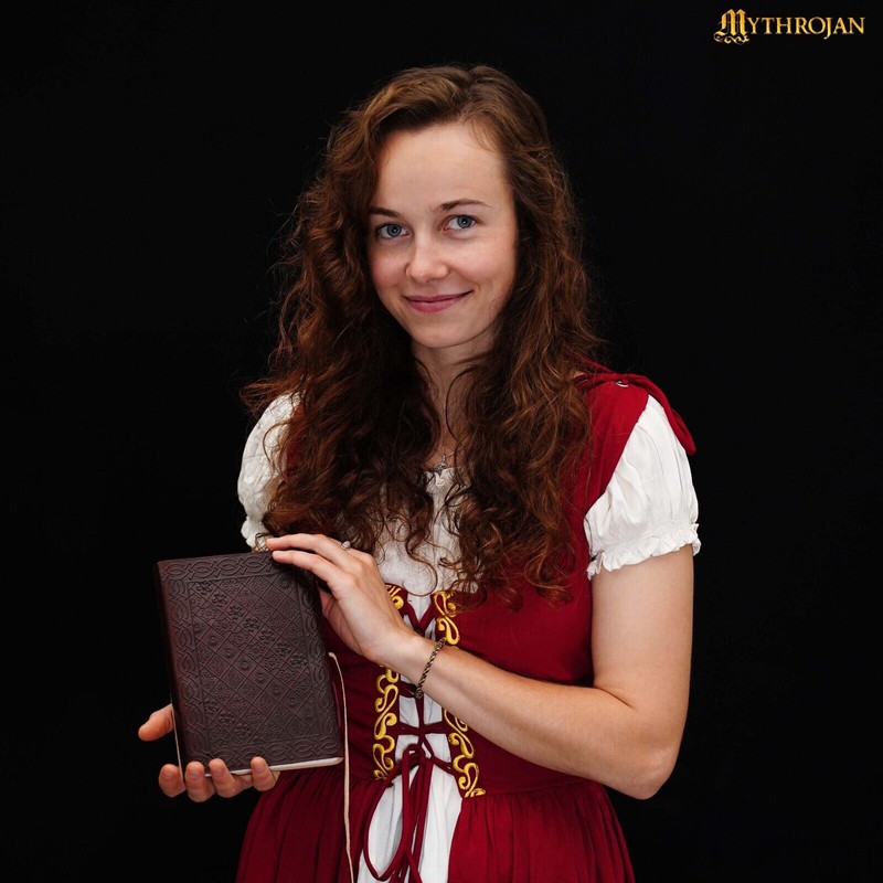 Mythrojan Leather Bound Journal Handmade Diary Tiger Embossed Notebook Note