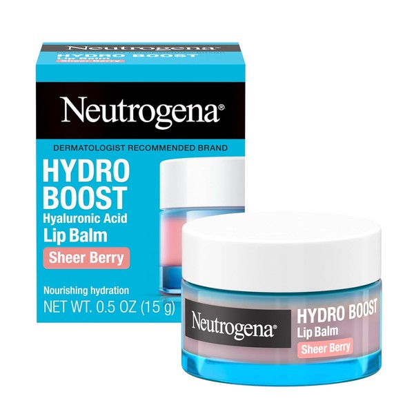 Neutrogena Hydro Boost Hyaluronic Acid Lip Balm, Nourishing Vitamin E