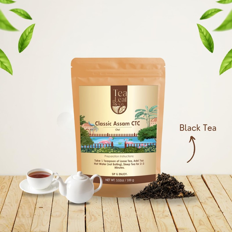 Tea Leaf & Co. Assam CTC Black Tea Rich and