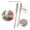 XIANFENGHU 2 pieces Tungsten Carbide Scriber with Magnet,with Extra 20