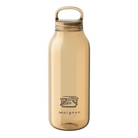Mainichi Bottle Water Bottle, 33.4 fl oz (950 ml), Amber KINTO Collaboration, Dishwasher Safe, Illustrated, Simple, Lightweight, Compact, Memory Included, Handle, My Bottle, Water Bottle, mami dot.