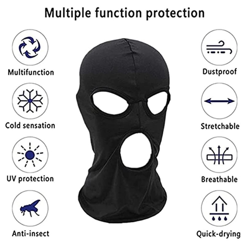 Balaclava Ski Mask for Men Women, Full Face Cover UV