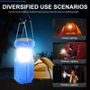Camping Lantern 5000mAh Solar Hand Crank Telescopic LED Flashlight Portable