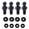 TOOMYAUTO 10mm M6 Ball Stud Bolts Screw Gas Spring Mounting