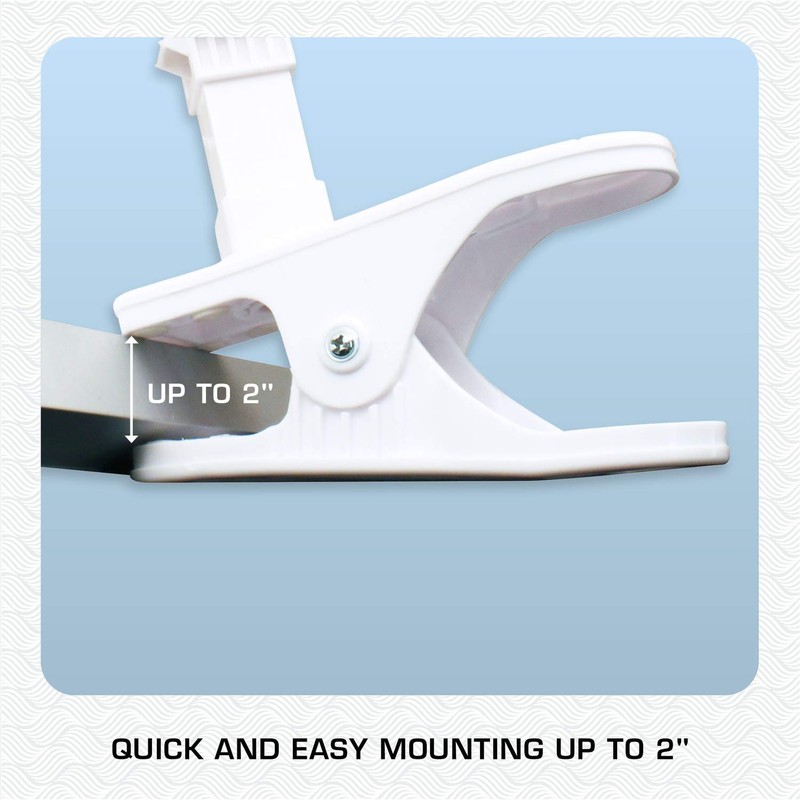 Hurricane Classic 6 Inch Clip Fan, 2 Speed Portable Desk