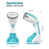 BEAUTURAL Steamer for Clothes, Portable Handheld Garment Fabric Wrinkles Remover,