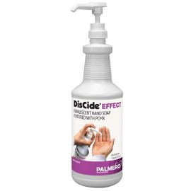 Palmero Made in USA DisCide Effect Professional Hand Asepsis Soap Quart Bottle with Pump