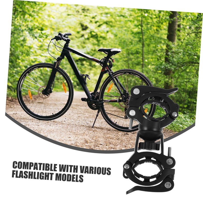 NOLITOY Bicycle Flashlight Mount u Lock Holder Bike Mount for