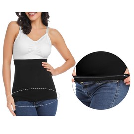 Diravo Womens Maternity Belly Band for Pregnancy Non-slip Silicone Stretch Pregnancy Support Belly Belt Bands