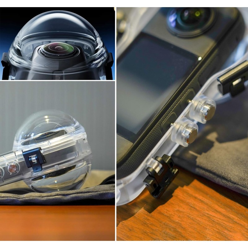MAXOLA Waterproof Case for Insta360 X5, Diving Case, X5 Submersible