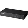 LSW6-GT-8NS/DBK [Giga 8 Port Switch, Built-in Power Supply, Metal, Magnet, Black]