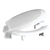 Centoco 3 inch Raised Toilet Seat for Seniors, Round, Open