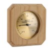 Wooden Sauna Thermometer Squared 0 to 120 Celsius High Accuracy