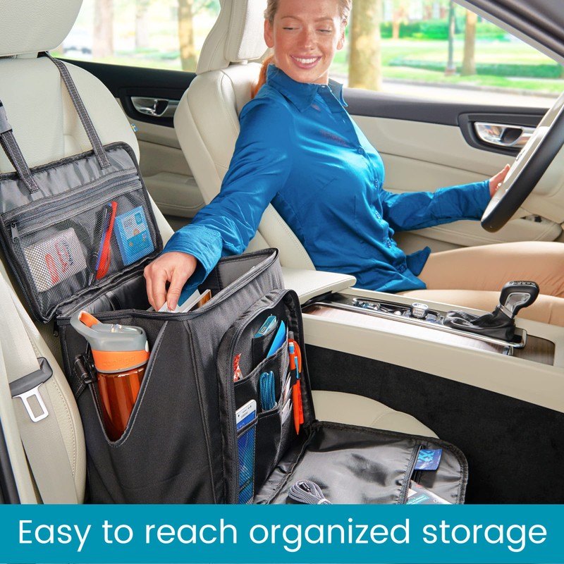 High Road Car Office Organizer - Front Seat Organizer with