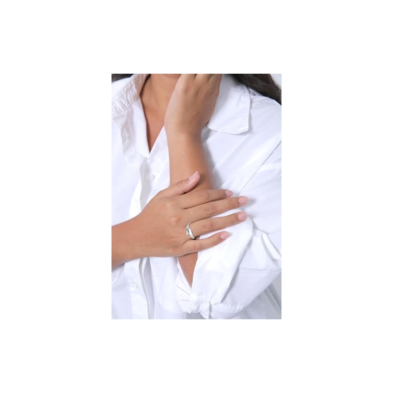 Elli Women's 925 Sterling Silver Xilion Cut Zirconia Ring