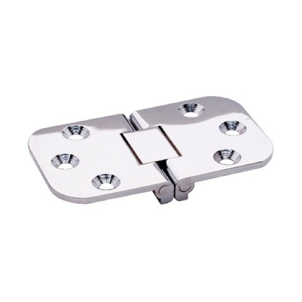 Brunswick Square End Hinge 2-Pin Flush ATTWOOD Corp 2-Pin Flush Stamped Stainless Steel