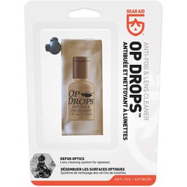 GEAR AID Op Drops Anti-Fog and Lens Cleaner for Eyewear and Optics, 0.25 fl oz (44053)