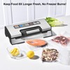 Gasbye Vacuum Sealer Machine, 90kPa Food Sealer with Double Heat
