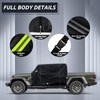 Car Cab Cover for Jeep Gladiator 2020-2025, Migaven Waterproof Cover