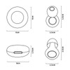Laroal Earplugs for Sleeping Noise Cancelling Reusable Super Soft Silicon