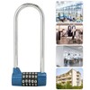Long Handle Lock 5-Position Combination Padlock - Gym, lockers, Warehouse,