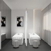 Gtouse Privacy Curtains for Room Divider, Metal Support Wall Mounted