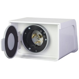 Reliance Controls Non-Metallic Power Inlet Box, Amps 50