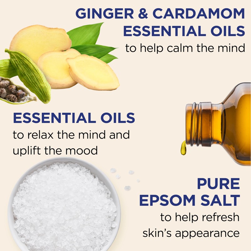 Dr Teal's Epsom Salt Magnesium Soak, Limited Edition Cozy Vanilla