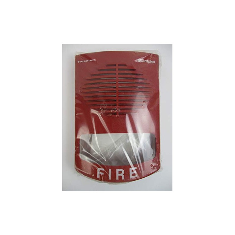 Simplex 4905-9996 - TrueAlert Speaker/Visible Cover Red