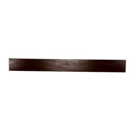 Weathered Walnut U Pick Size Rustic Faux Wood Beam Floating Shelf Fireplace Mantel Mantle (6.25" Deep x 30" Wide x 4" Tall)