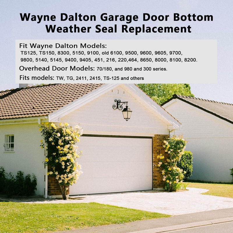 Garage Door Seals Bottom Rubber Replacement Garage Door Bottom Weather