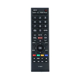 New CT-8037 Replaced Remote Compatible with Toshiba LED Smart HDTV 40L3400 40L3400U 58L5400 65L5400 50L3400 40L3400UC 50L3400U 50L3400UC 58L5400U 58L5400UC 65L5400U 65L5400UC