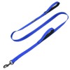 Max and Neo™ Double Handle Traffic Dog Leash Reflective -