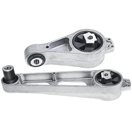 A-Premium Front Right Upper and Lower Motor Mount Compatible with Chrysler PT Cruiser 2001-2010 Neon 2000-2002 Dodge Plymouth L4 2.0L 2.4L 2-PC Set